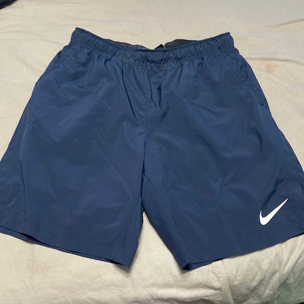 Navy Nike Gym Shorts